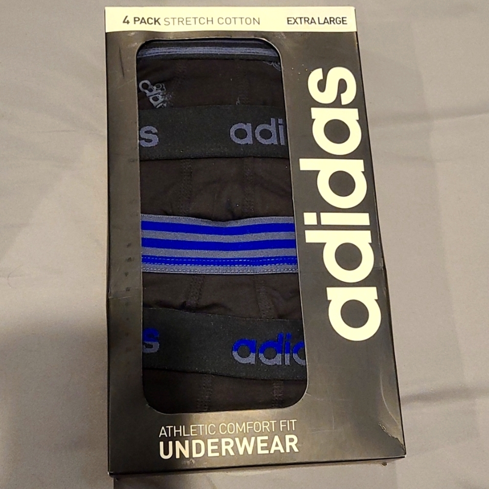 Underwear - 4 pack Adidas Athletic Comfort Fit